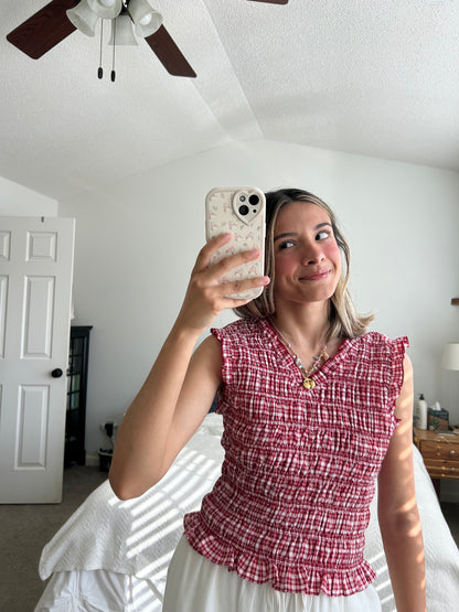 Susie Smocked Top
