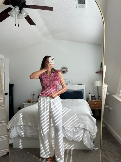 Susie Smocked Top