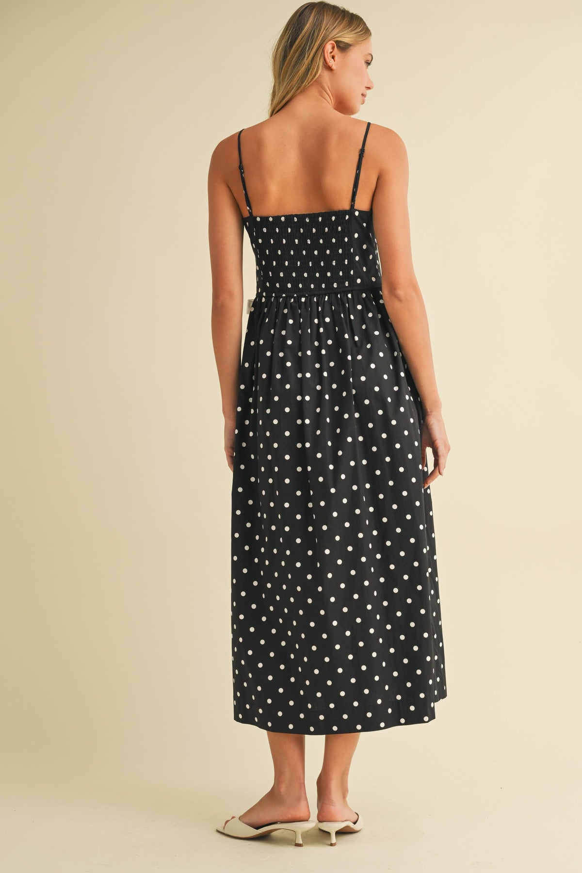 Clara Polka Dot Bow Dress