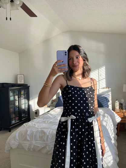 Clara Polka Dot Bow Dress