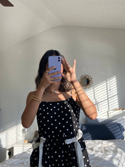 Clara Polka Dot Bow Dress