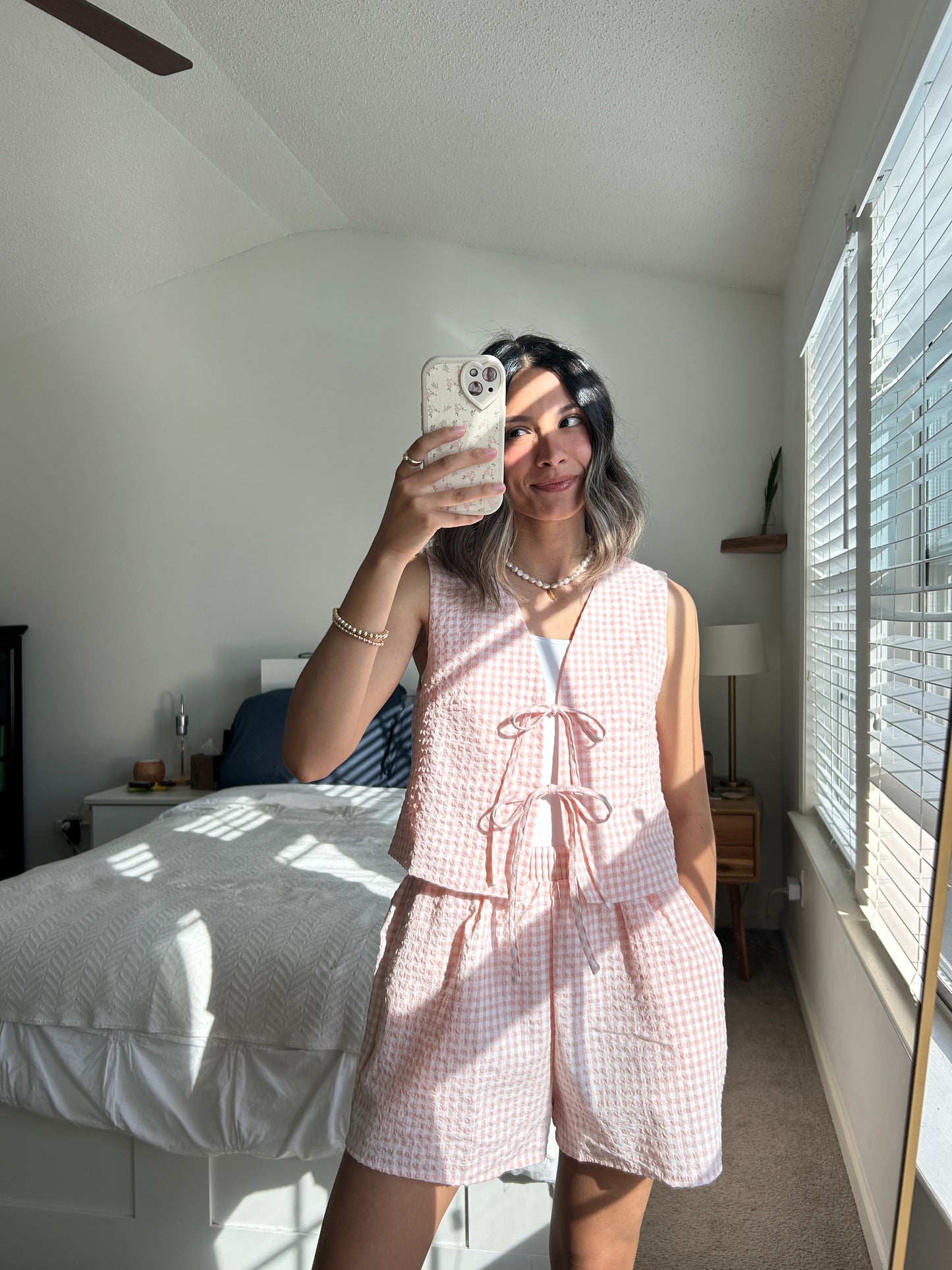 Maisie Gingham Set