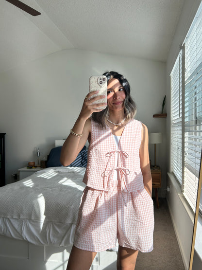 Maisie Gingham Set