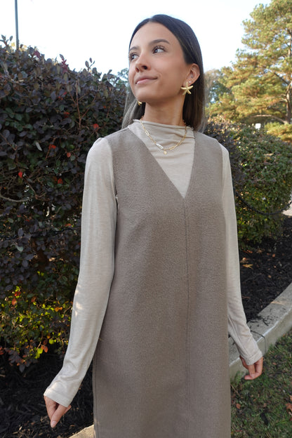 Isla Mock Neck Layering Top