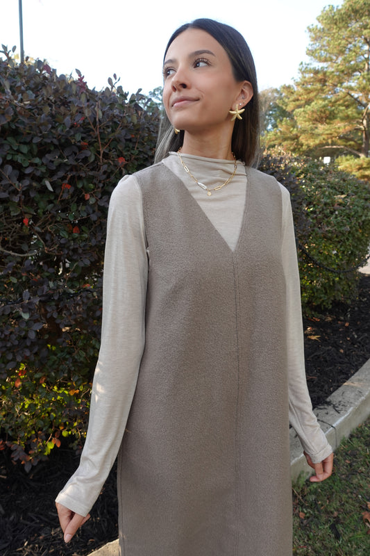 Isla Mock Neck Layering Top