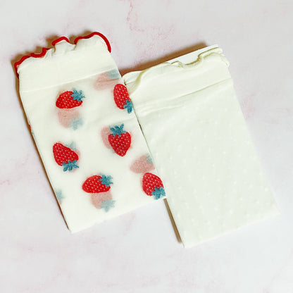 Polka Dot Sheer Socks