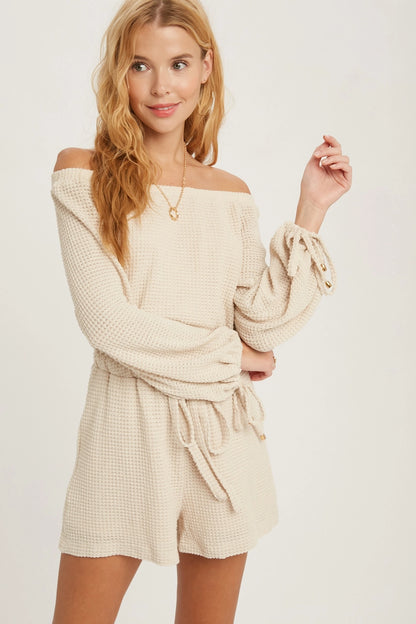 Kailani Waffle Knit Romper