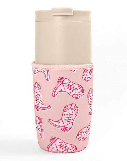 Western Cowboy Boots Coffee Sleeve