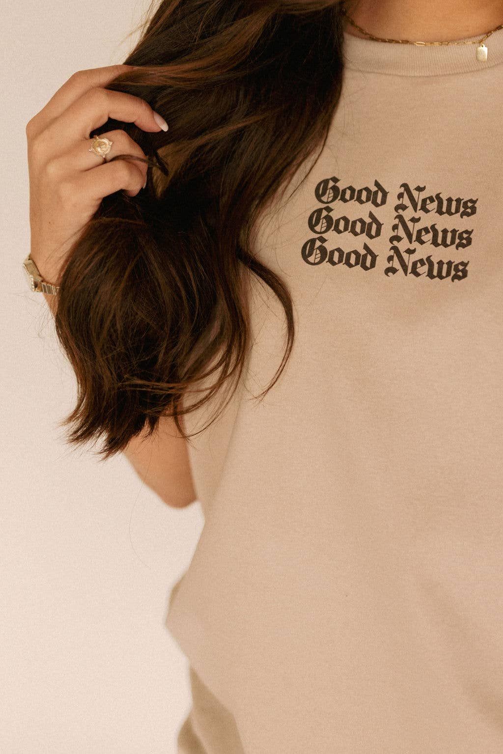 'The Good News' Graphic Tee