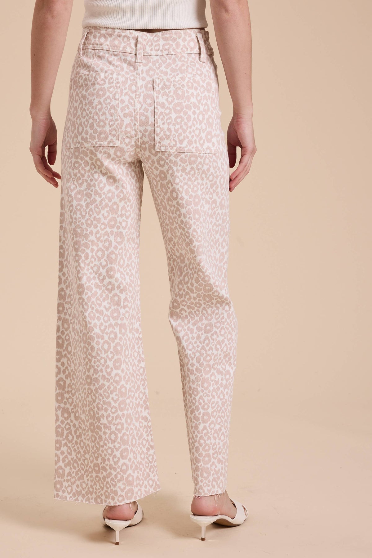 Leah Leopard Pants