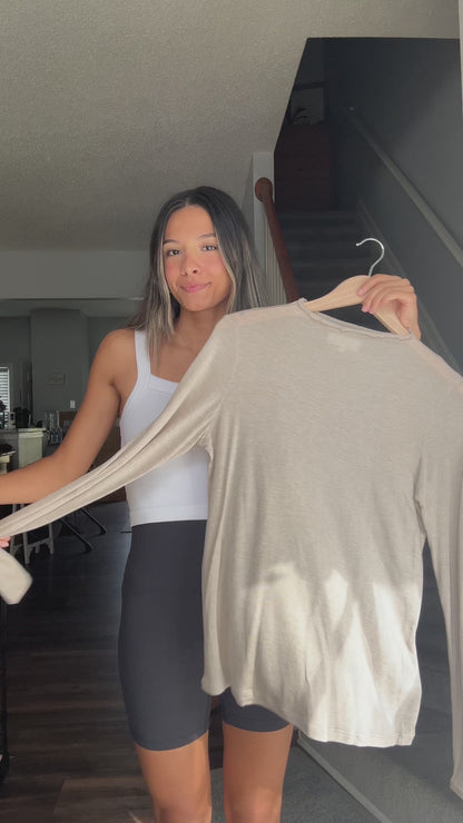 Isla Mock Neck Layering Top